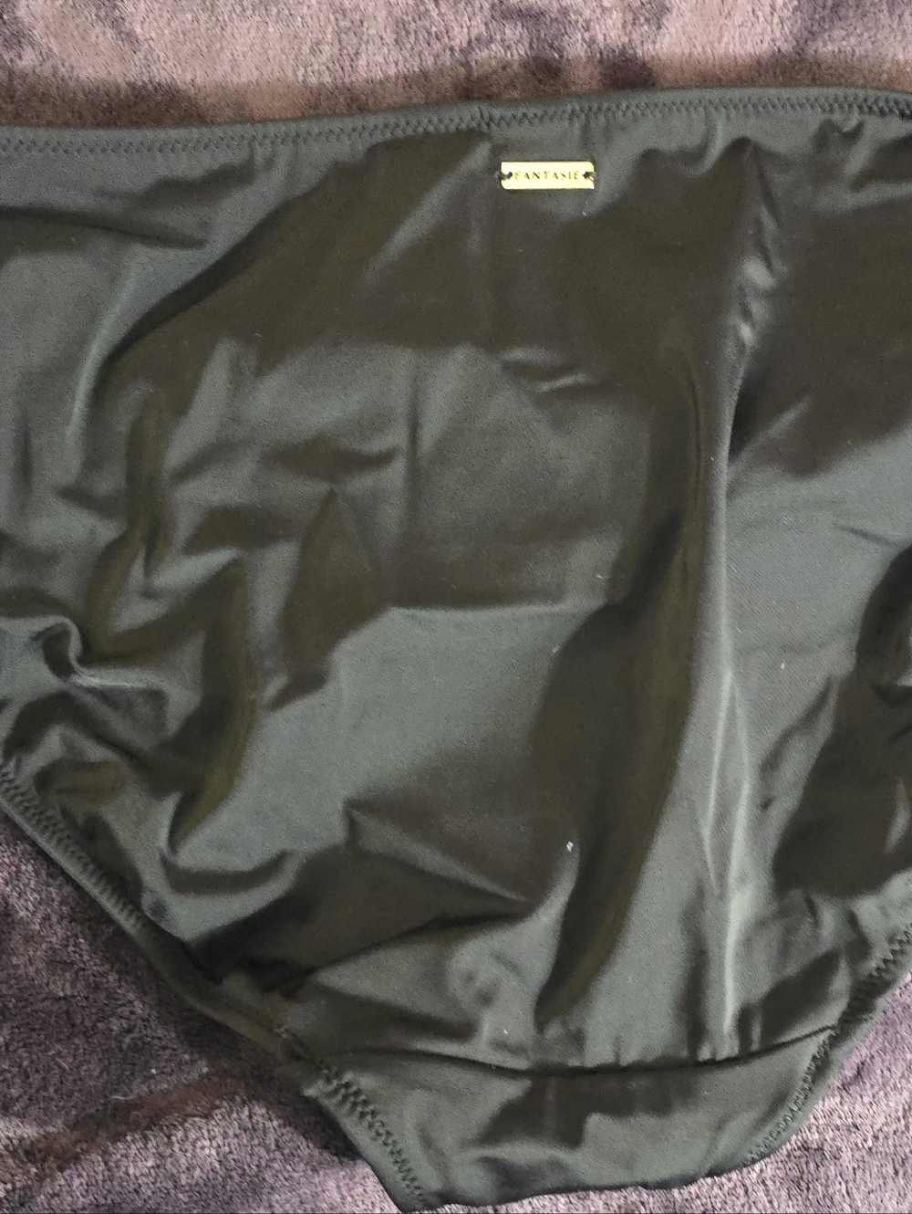 Black High-Waist Bikini Set with Underwire Support - Picture 9 of 12